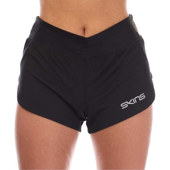 Skins Womens/Ladies Series-3 Running Shorts / Black - Picture 1 of 3